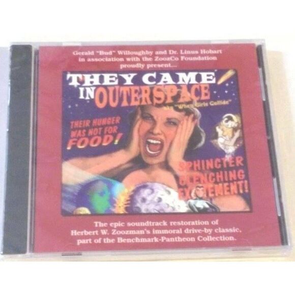 1998 NEW They Came In Outer Space Zoozman Comedy Spoof CD Girls Collide - Picture 1 of 2